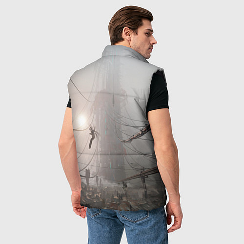 Мужской жилет HALF-LIFE / 3D-Черный – фото 4