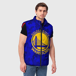 Мужской жилет GOLDEN STATE WARRIORS, цвет: 3D-красный — фото 2