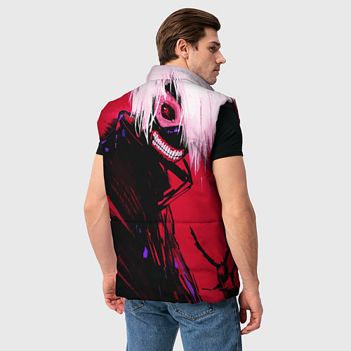 Мужской жилет Токийский Гуль / 3D-Черный – фото 4