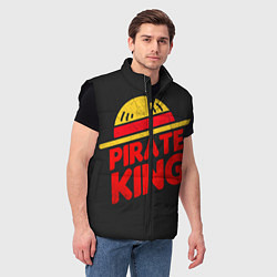 Мужской жилет One Piece Pirate King, цвет: 3D-черный — фото 2