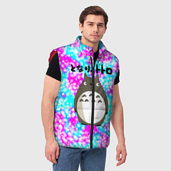 Мужской жилет Totoro, цвет: 3D-красный — фото 2