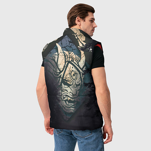 Мужской жилет DBD - monster from forest / 3D-Красный – фото 4