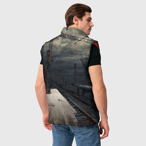 Мужской жилет НОВЫЙ СТАЛКЕР / 3D-Красный – фото 4