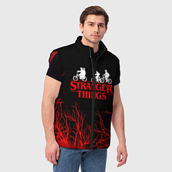 Мужской жилет STRANGER THINGS, цвет: 3D-красный — фото 2