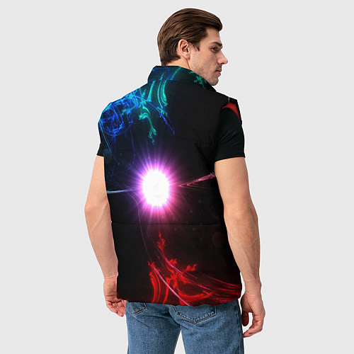 Мужской жилет Кис-Кис / 3D-Красный – фото 4