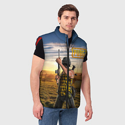 Мужской жилет PUBG, цвет: 3D-красный — фото 2