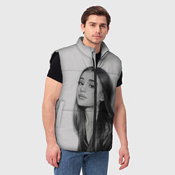 Мужской жилет Ariana Grande Ариана Гранде, цвет: 3D-черный — фото 2