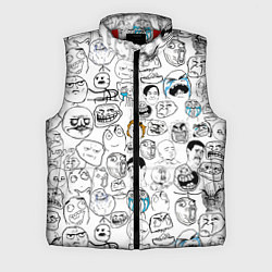 Мужской жилет МЕМЫ, цвет: 3D-красный