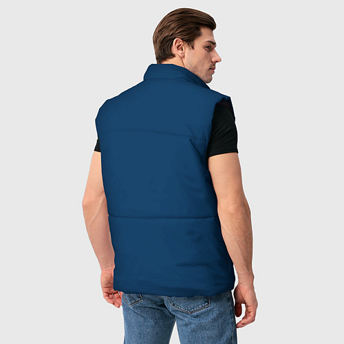 Мужской жилет СМАДЖ В КАРМАНЕ / 3D-Черный – фото 4
