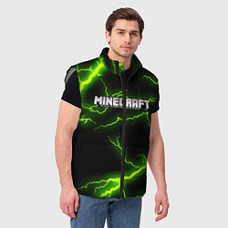 Мужской жилет MINECRAFT STORM, цвет: 3D-светло-серый — фото 2