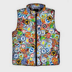 Мужской жилет Английская Премьер Лига, цвет: 3D-черный