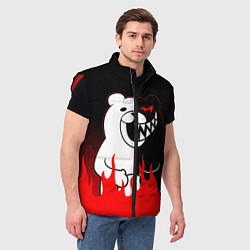 Мужской жилет MONOKUMA, цвет: 3D-красный — фото 2