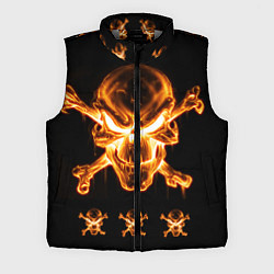 Мужской жилет Черепа, цвет: 3D-светло-серый