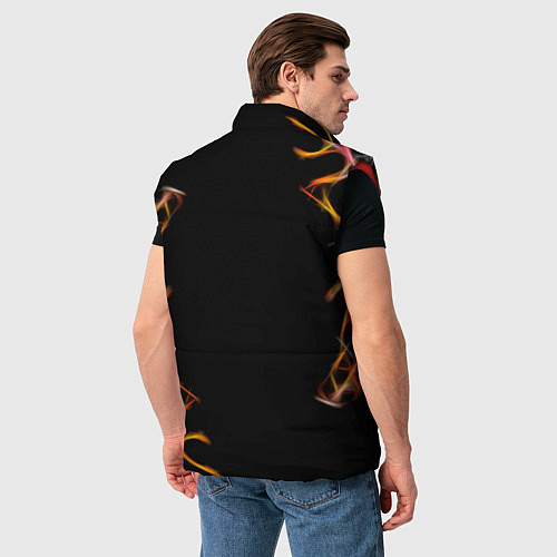 Мужской жилет Медуза / 3D-Красный – фото 4