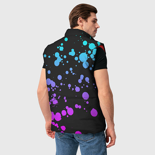 Мужской жилет PUBG / 3D-Красный – фото 4