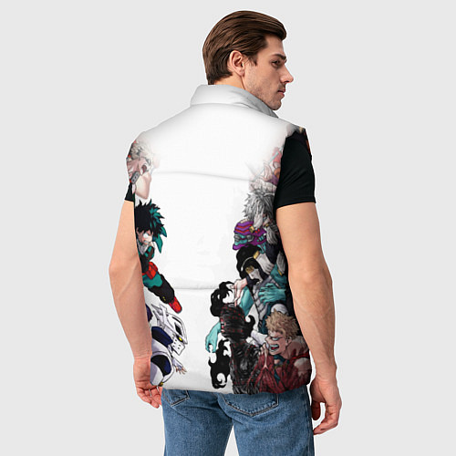 Мужской жилет My Hero Academia противостояние / 3D-Черный – фото 4