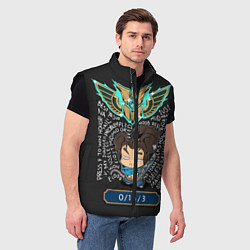 Мужской жилет League of Legends, цвет: 3D-черный — фото 2