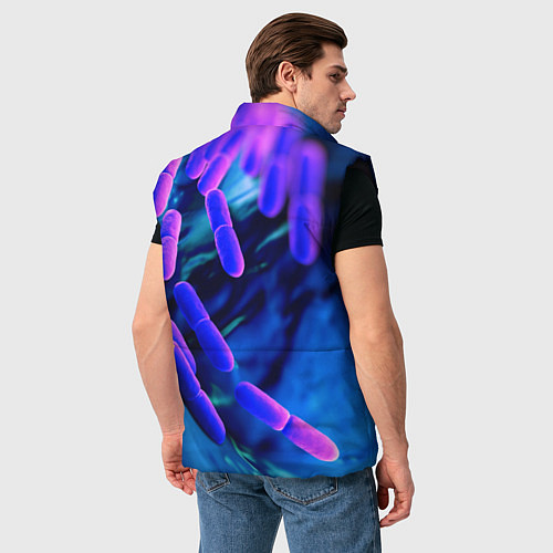 Мужской жилет PLAGUE INC / 3D-Черный – фото 4