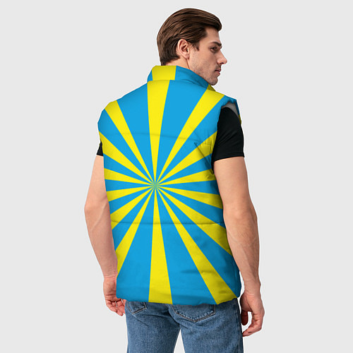 Мужской жилет ВВС России / 3D-Светло-серый – фото 4