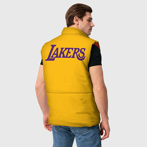 Мужской жилет Kobe Bryant / 3D-Красный – фото 4