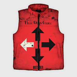 Мужской жилет Three Days Grace, цвет: 3D-красный