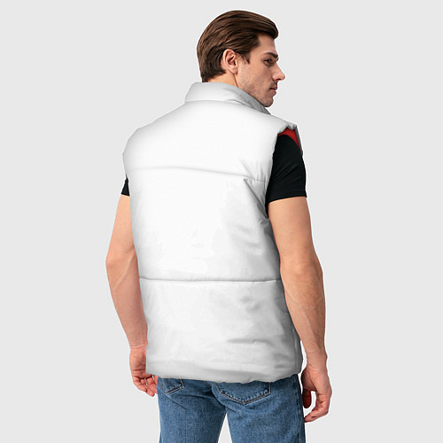 Мужской жилет Граффити / 3D-Красный – фото 4