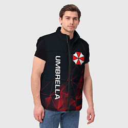 Мужской жилет UMBRELLA CORP, цвет: 3D-черный — фото 2