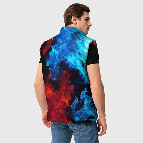 Мужской жилет Фортнайт / 3D-Красный – фото 4