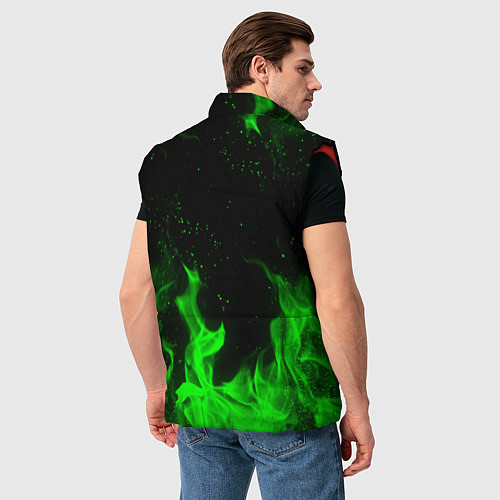 Мужской жилет MINECRAFT / 3D-Красный – фото 4