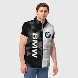 Мужской жилет BMW, цвет: 3D-черный — фото 2