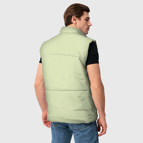 Мужской жилет Авокадо / 3D-Черный – фото 4
