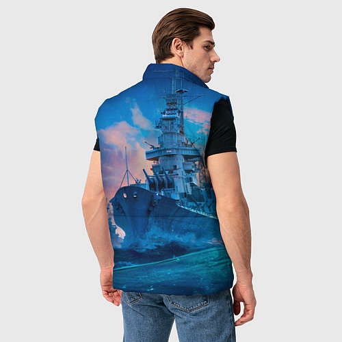 Мужской жилет ВМФ / 3D-Черный – фото 4