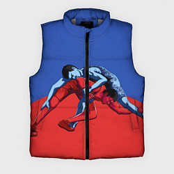 Мужской жилет Борьба, цвет: 3D-светло-серый