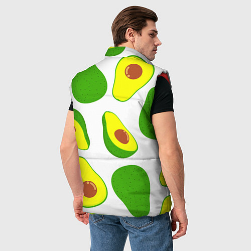 Мужской жилет АВОКАДО / 3D-Красный – фото 4