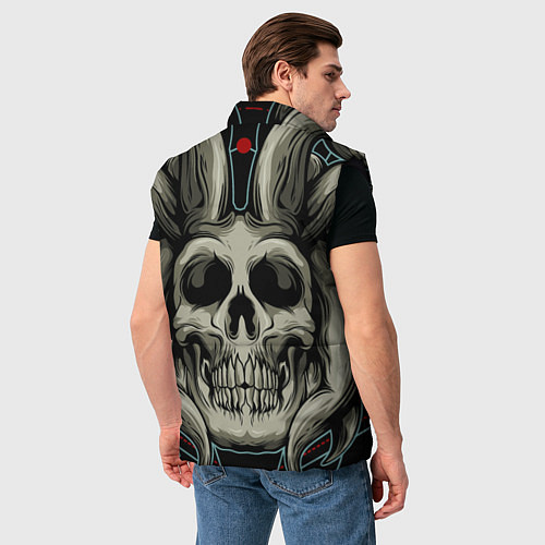 Мужской жилет ACDC / 3D-Черный – фото 4