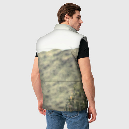 Мужской жилет Ведьмак / 3D-Светло-серый – фото 4