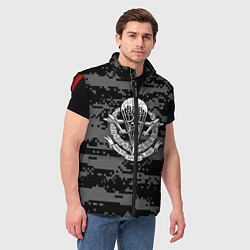 Мужской жилет ВДВ СССР, цвет: 3D-красный — фото 2