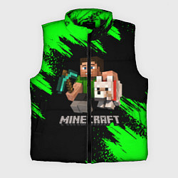Мужской жилет MINECRAFT, цвет: 3D-черный