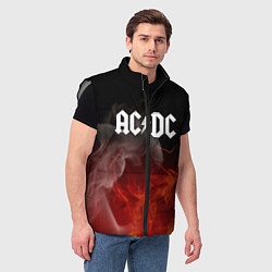 Мужской жилет AC DC, цвет: 3D-светло-серый — фото 2
