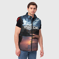 Мужской жилет ROBLOX, цвет: 3D-красный — фото 2