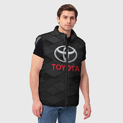 Мужской жилет TOYOTA, цвет: 3D-светло-серый — фото 2