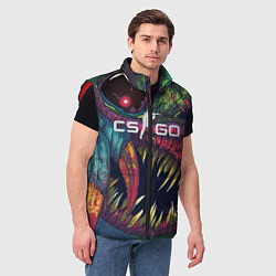 Мужской жилет CS GO Hyper Beast, цвет: 3D-красный — фото 2