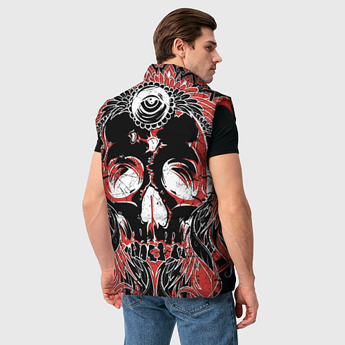 Мужской жилет Imagine Dragons / 3D-Красный – фото 4