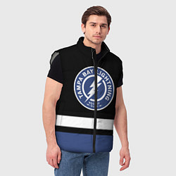 Мужской жилет Тампа-Бэй Лайтнинг, цвет: 3D-светло-серый — фото 2