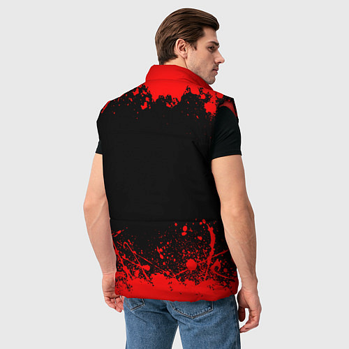 Мужской жилет АНАРХИЯ / 3D-Красный – фото 4