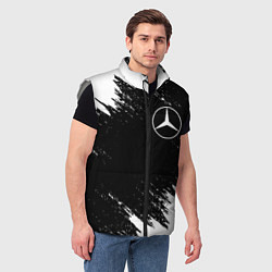 Мужской жилет MERCEDES, цвет: 3D-светло-серый — фото 2