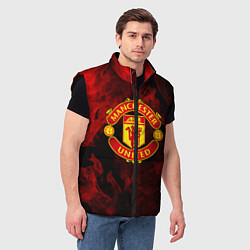 Мужской жилет МАНЧЕСТЕР ЮНАЙТЕД, цвет: 3D-черный — фото 2