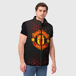 Мужской жилет МАНЧЕСТЕР ЮНАЙТЕД, цвет: 3D-черный — фото 2