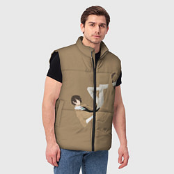 Мужской жилет Osamu Dazai, цвет: 3D-черный — фото 2