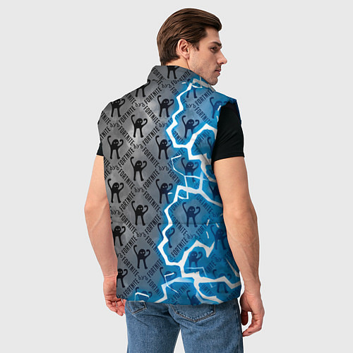 Мужской жилет ЪУЪ FORTNITE / 3D-Черный – фото 4